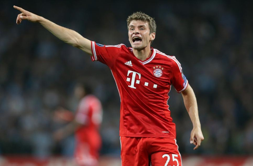 Thomas Mueller của Bayern Munich.
