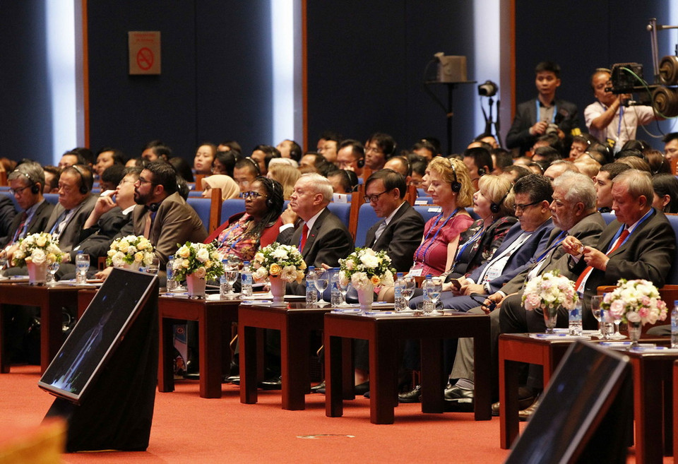 Các đại biểu dự Phiên toàn thể. (Ảnh: TTXVN)