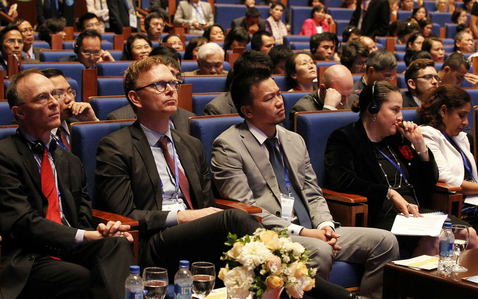 Các đại biểu dự Phiên toàn thể. (Ảnh: TTXVN)