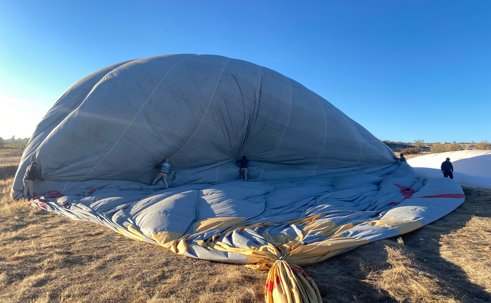 Do điều kiện thời tiết, mỗi năm kinh khí cầu sẽ được cấp phép bay trong khoảng 250 ngày. (Ảnh: Yên Thủy/Vietnam+)