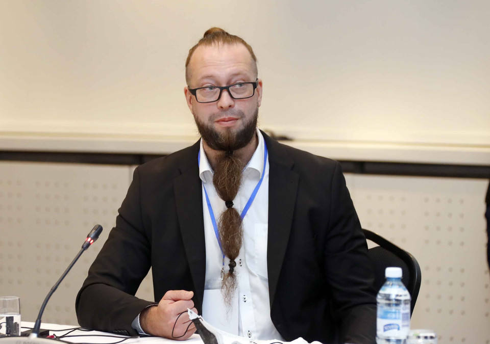 Đại diện doanh nghiệp Phần Lan tham dự tọa đàm. (Ảnh: Doãn Tấn/TTXVN)