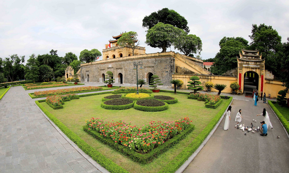 Khu Thành cổ, nơi hội quân của 3 cánh quân Đại đoàn 308 vào tiếp quản Thủ đô trong sáng 10/10/1954. (Ảnh: Thanh Tùng/TTXVN)