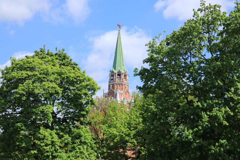 Tính trung bình, mỗi người dân Moskva được thụ hưởng 20 m2 diện tích cây xanh. Đây là tỷ lệ cao gấp nhiều lần so với các thành phố nổi tiếng trên thế giới như New York, Bắc Kinh, London, Berlin, Singapore, Tokyo. (Ảnh: Hùng Võ/Vietnam+)