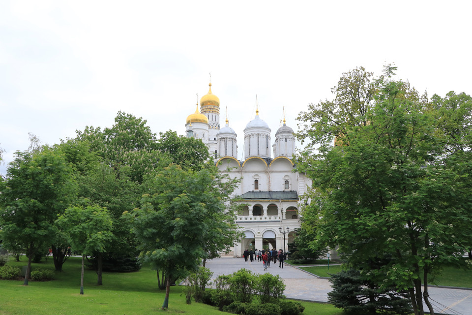 Thủ đô Moskva của nước Nga có diện tích công viên, vườn thực vật, cây xanh rộng lớn, chiếm tới 50% diện tích đại đô thị. (Ảnh: Hùng Võ/Vietnam+)