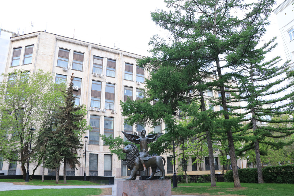 Không gian xanh bao phủ khắp mọi nơi ở Thủ đô Moskva. (Ảnh: Hùng Võ/Vietnam+)