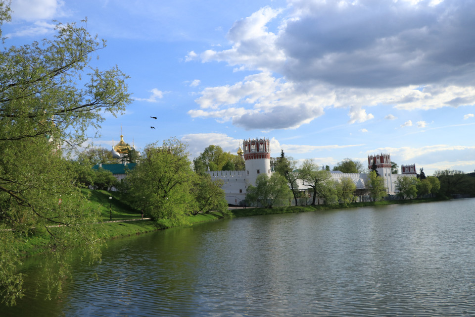 Tu viện Novodevichy được người Nga coi là chốn để tránh xa những thứ ồn ào, tất bật trong cuộc sống. (Ảnh: Hùng Võ/Vietnam+)