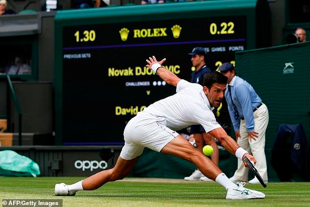 Đó sẽ là trận bán kết Wimbledon thứ 9 trong sự nghiệp của tay vợt người Serbia này.