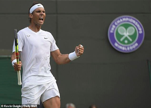 Tay vợt người Tây Ban Nha đang rất sẵn sàng cho trận đấu với Federer.