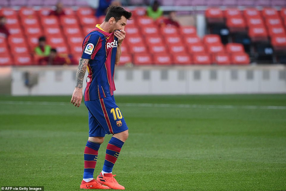 Còn Messi, anh lại trải qua một trận El Clasico nữa không thể ghi bàn. (Nguồn: Getty Images)