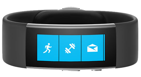 Chiếc vòng đeo tay thông minh thế hệ 2 Microsoft Band 2. (Nguồn: Microsoft)