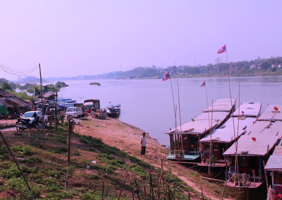 Sông Mekong. (Ảnh: Hùng Võ/Vietnam+)
