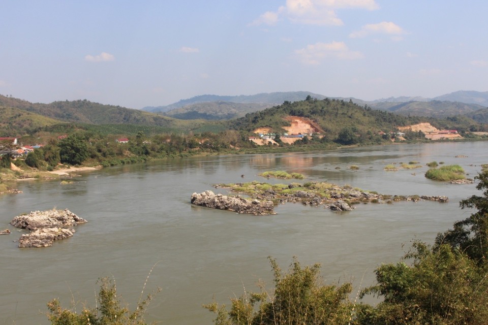 Sông Mekong. (Ảnh: Hùng Võ/Vietnam+)