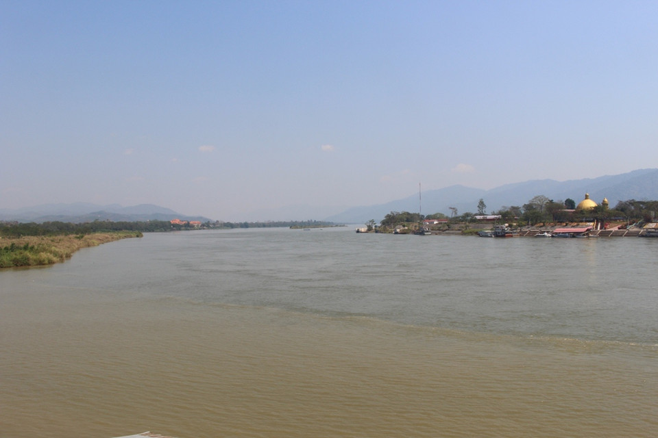Sông Mekong. (Ảnh: Hùng Võ/Vietnam+)