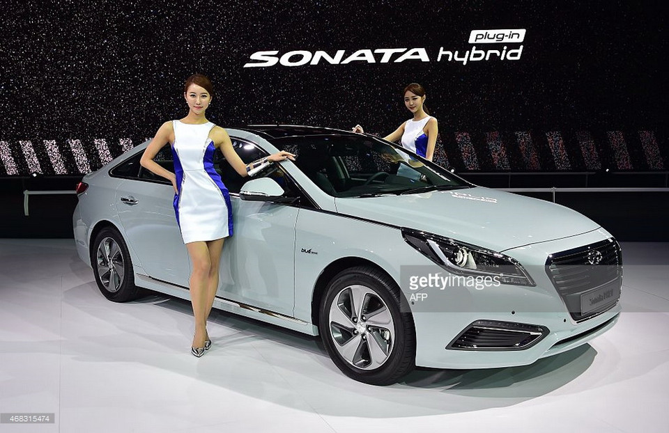 Hyundai Sonata Plug-in hybrid. (Nguồn: AFP/Getty Images)