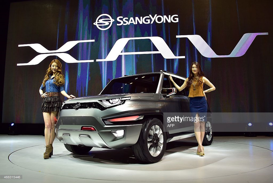 Mẫu xe mới của Ssangyong Motor. (Nguồn: AFP/Getty Images)