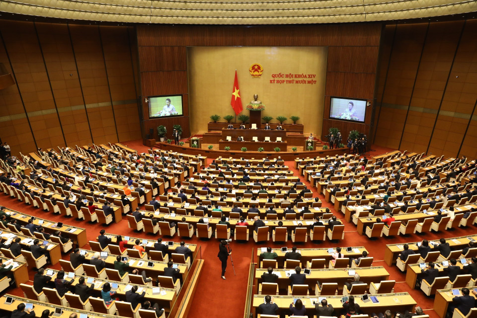 Toàn cảnh phiên khai mạc. (Ảnh: Văn Điệp/TTXVN)