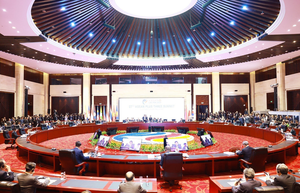 Hội nghị cấp cao ASEAN+3 lần thứ 27. (Ảnh: Dương Giang/TTXVN)