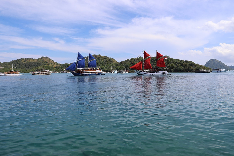 Hoạt động tham quan của các nhà lãnh đạo ASEAN nằm trong kế hoạch của Indonesia để quảng bá du lịch Labuan Bajo đến với thế giới. (Ảnh: Dương Giang/TTXVN) 