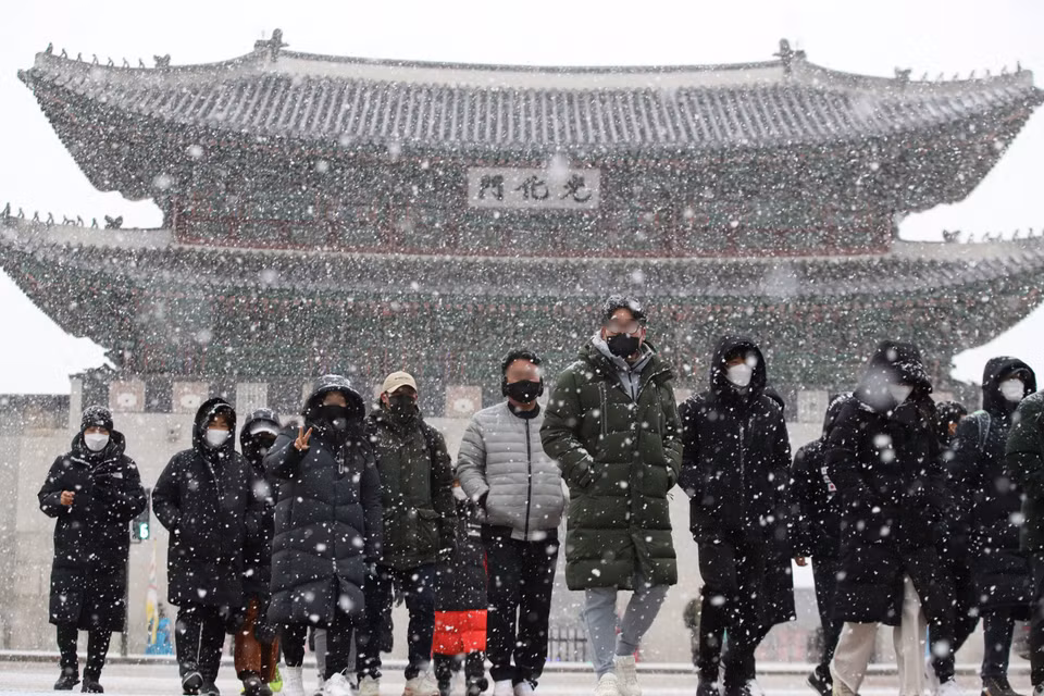 Kkhu vực Seoul cũng sẽ đón tuyết rơi dày nhất trong mùa Đông năm nay. (Nguồn: Yonhap)