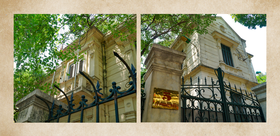 Biệt thự này thuộc Văn phòng Thành ủy Hà Nội quản lý. (Ảnh: Minh Hiếu/Vietnam+)