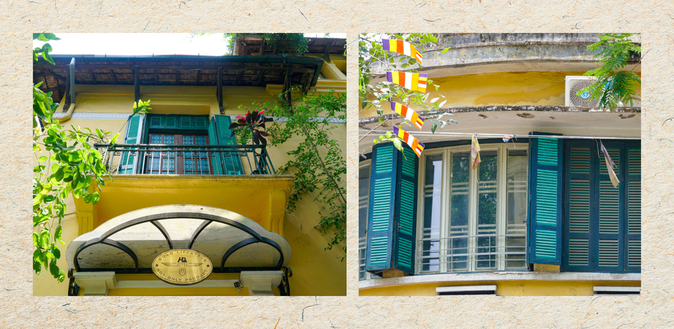 Khu biệt thự này cũng đang dần xuống cấp. Khu này hiện đang được các hộ dân thuê ở, một số hộ mua lại theo Nghị định 61/CP. (Ảnh: Minh Hiếu/Vietnam+)