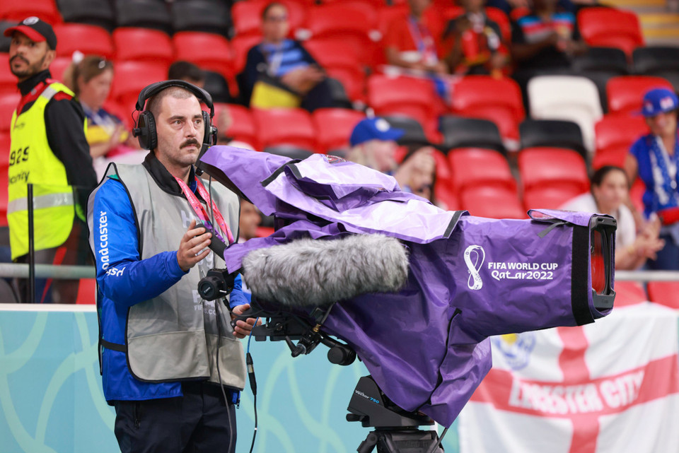 Bởi thế, cơ hội để có một vị trí tác nghiệp tại một buổi họp báo có 300 chỗ ngồi... (Ảnh: Hải An/Vietnam+)