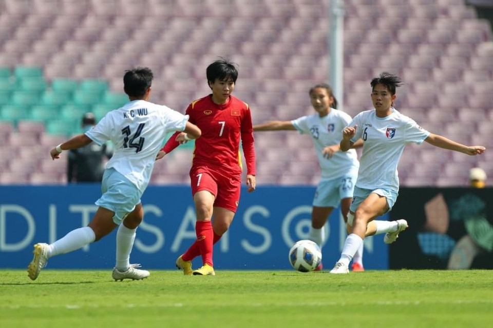 Với nhiệm vụ phải chiến thắng mới giành vé dự World Cup, tuyển Việt Nam đã chủ động chơi dâng cao ngay sau tiếng còi khai cuộc. (Nguồn: Getty Images)