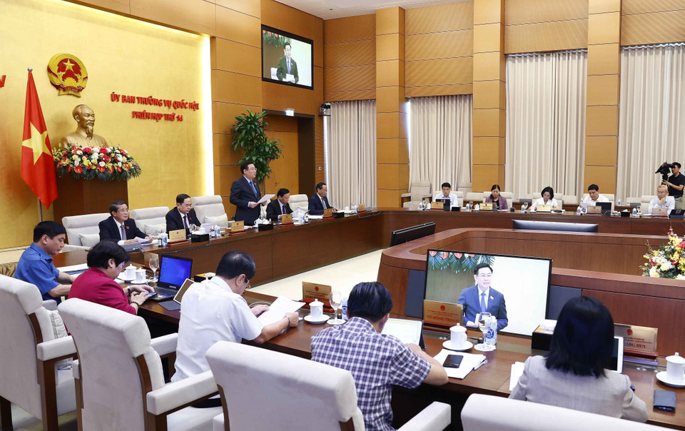 Các đại biểu dự phiên họp. (Ảnh: Doãn Tấn/TTXVN)