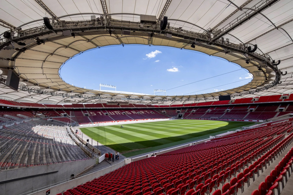 Stuttgart Arena sẽ tổ chức 5 trận đấu tại EURO 2024. (Nguồn: AP)