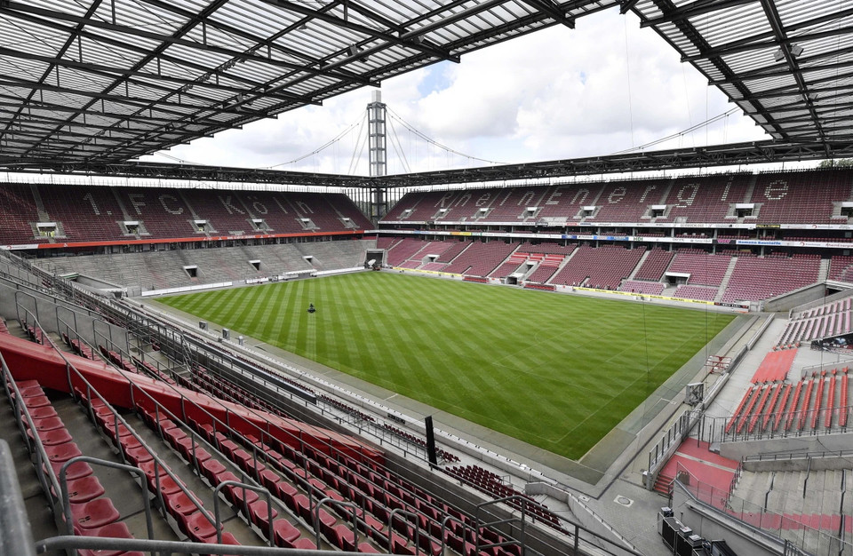 Sân Cologne có sức chứa 45.000 khán giả, sẽ tổ chức 5 trận đấu ở EURO 2024. (Nguồn: AP)