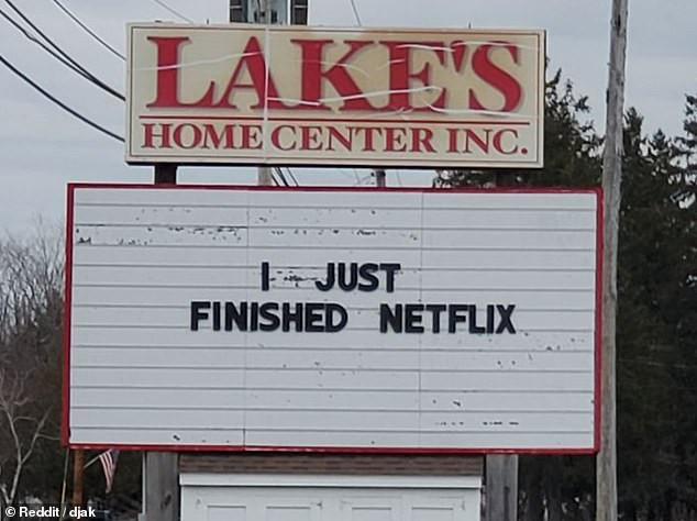 Một gia đình tại Massachusetts thông báo họ đã 'cày' xong Netflix trong thời gian phong tỏa. (Nguồn: DailyMail)