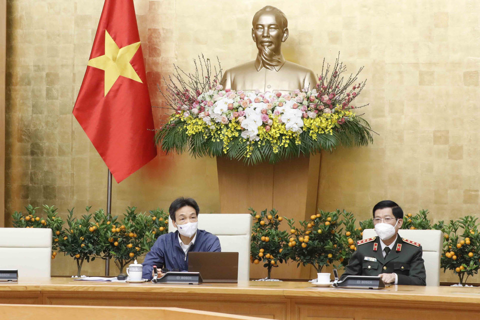 Phó Thủ tướng Vũ Đức Đam phát biểu. (Ảnh: Doãn Tấn/TTXVN)