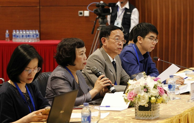 Đại diện Đoàn Việt Nam phát biểu tại cuộc họp. (Ảnh: TTXVN)