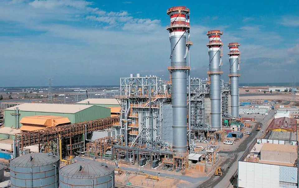 Phân xưởng sản xuất thiết bị công nghiệp năng Doosan Vina tại Khu kinh tế Dung Quất (Quảng Ngãi). (Ảnh: TTXVN)