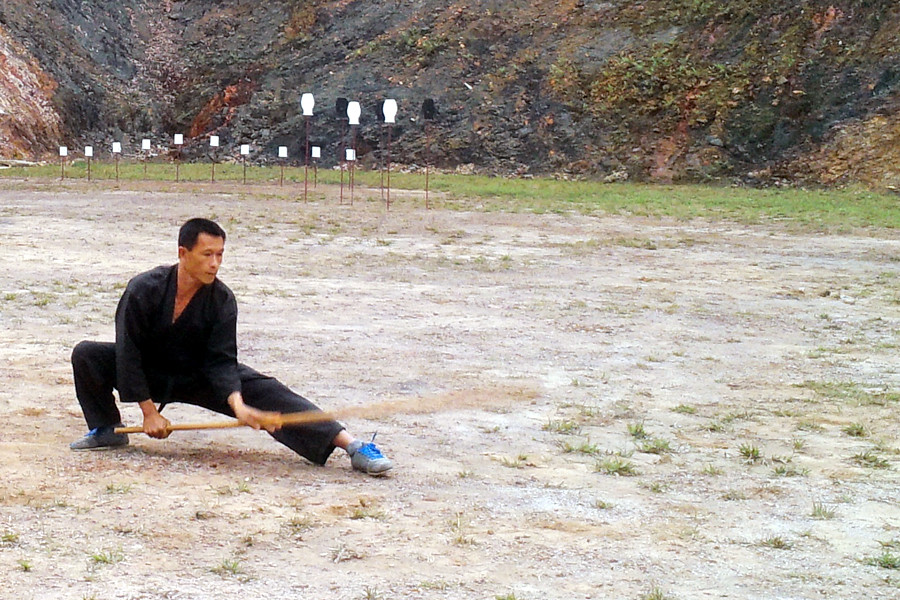 Trong thời bình, các chiến sĩ Đặc công Hải quân vẫn ngày đêm tập luyện để giữ vững chủ quyền biển đảo thiêng liêng của Tổ quốc. (Ảnh: T.H/Vietnam+)