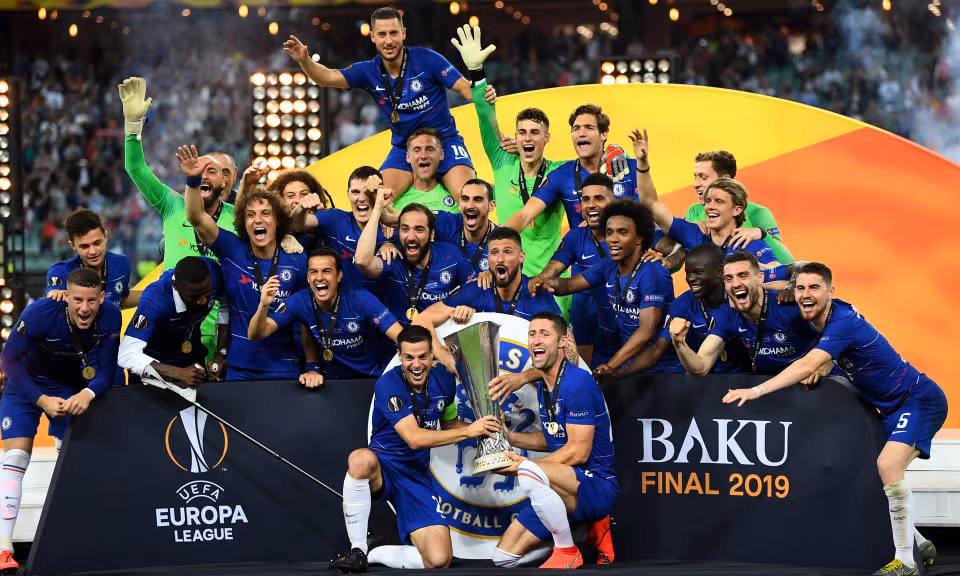 Đây là lần thứ 2 Chelsea đăng quang Europa League.
