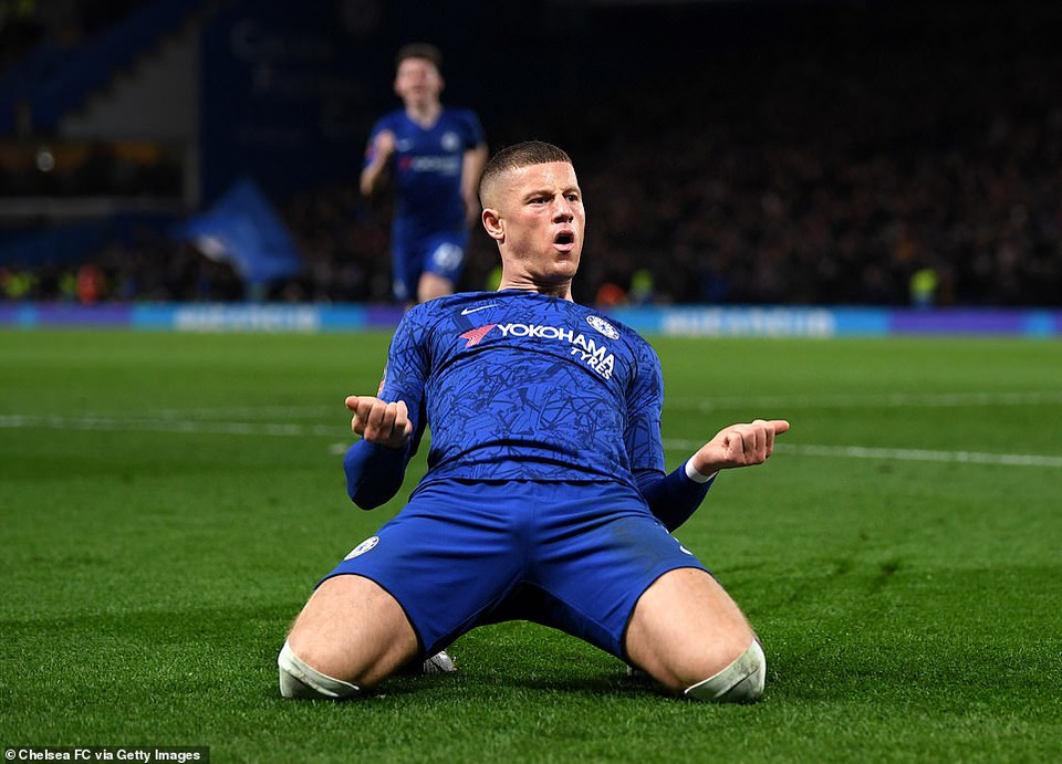 Ross Barkley là người đã lập công để mang chiến thắng về cho The Blues.