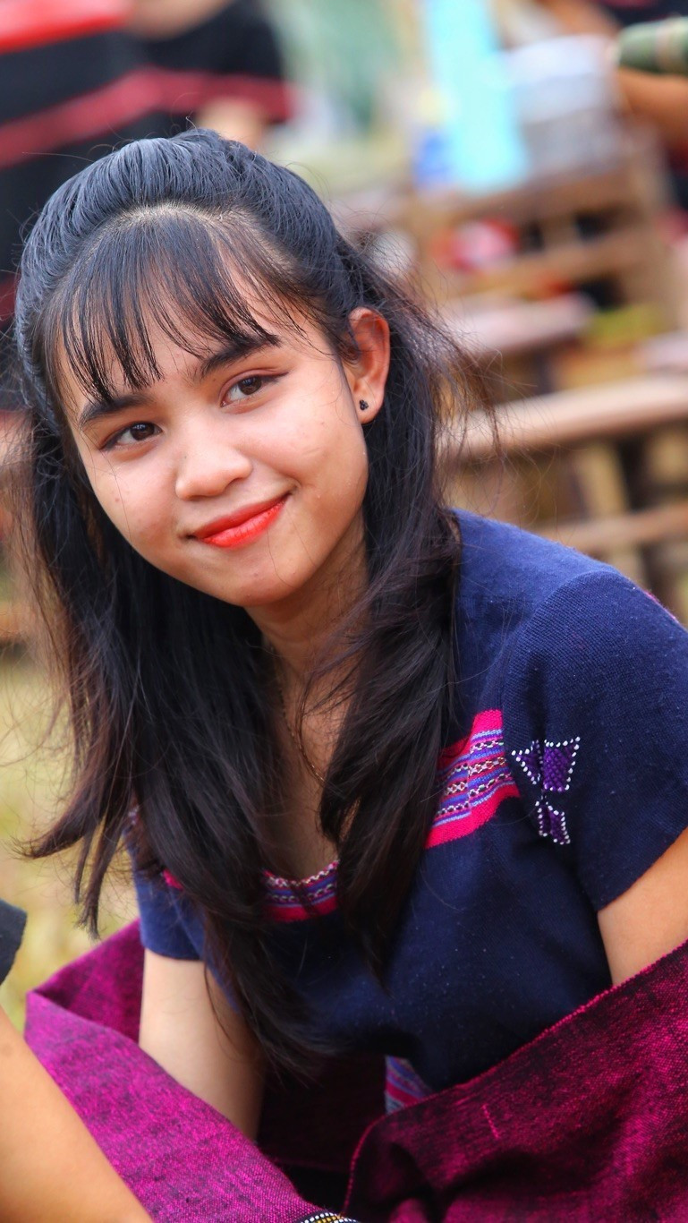 Thiếu nữ dân tộc Tà Ôi. (Ảnh: Tuấn Đức/TTXVN)