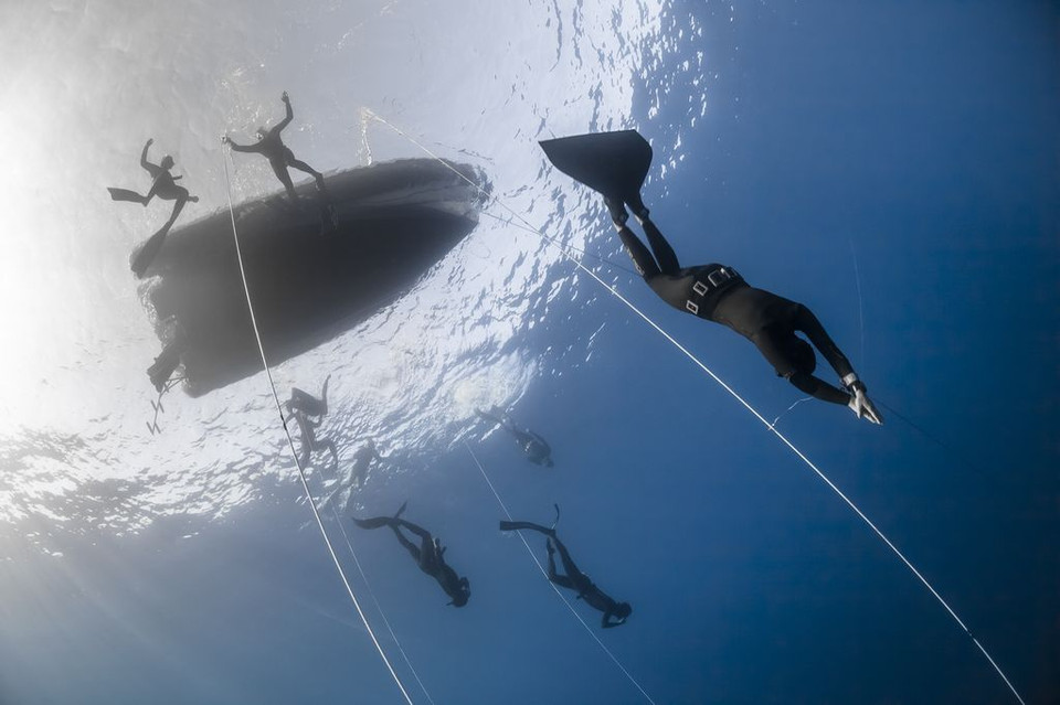 Một buổi đào tạo lặn tự do. (Nguồn: NatGeo)