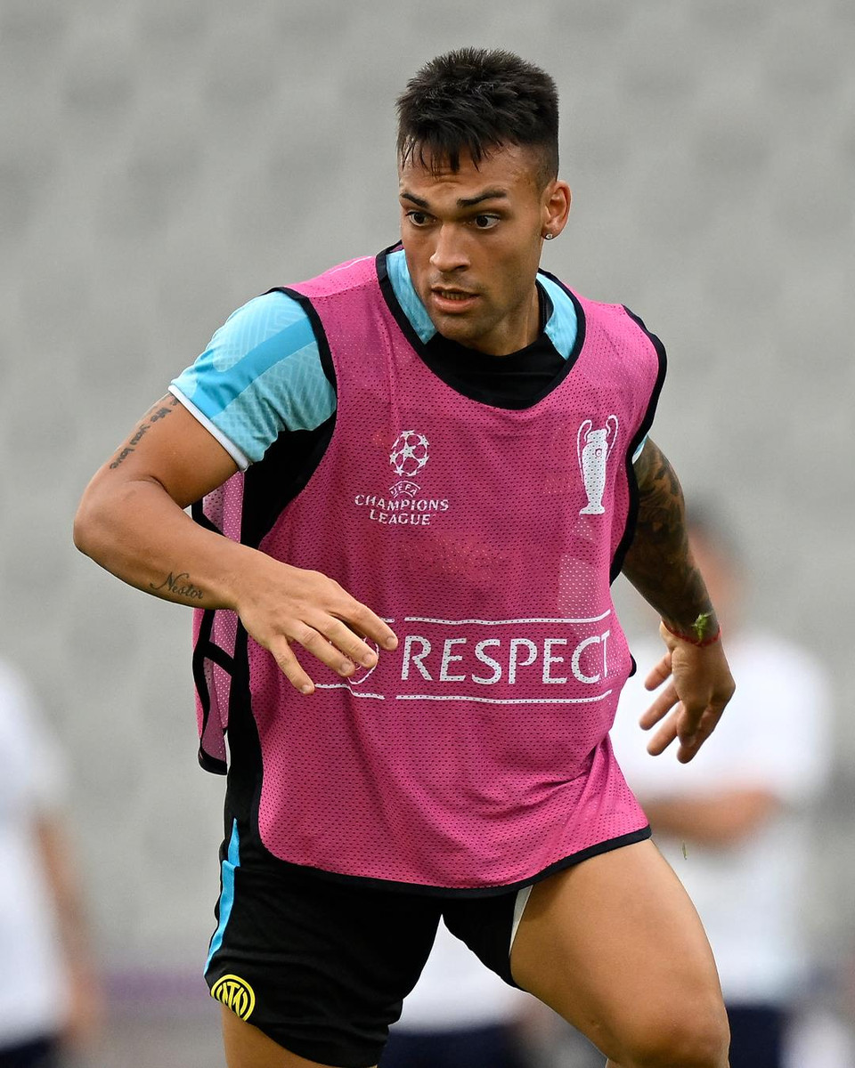 Tiền đạo Lautaro Martinez đang rất quyết tâm làm được điều giống người đàn anh Diego Milito. (Nguồn: UEFA)