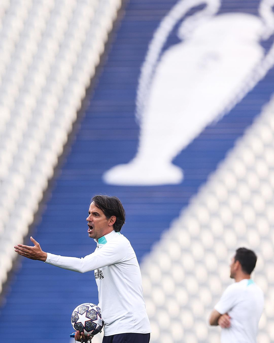 HLV Simone Inzaghi và các học trò đã cho thấy Inter đến chung kết không phải là may mắn. (Nguồn: UEFA)