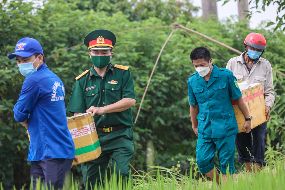 Đây là việc làm tuy nhỏ nhưng đã góp phần an sinh xã hội cho người dân trên địa bàn Thủ đô. (Ảnh: Minh Sơn/Vietnam+)