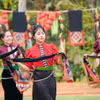Một hoạt động văn hóa tại không gian Làng Văn hóa-Du lịch các dân tộc Việt Nam. (Ảnh: Khánh Hòa/TTXVN)