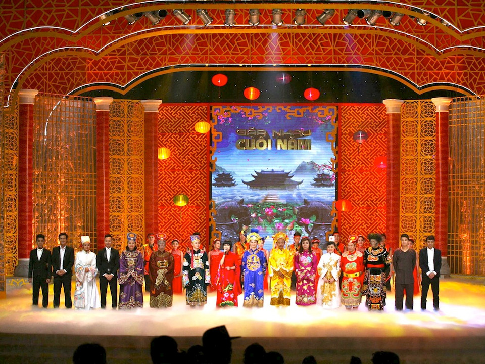 Toàn cảnh 'bộ sậu' Táo quân năm nay. (Ảnh: BTC)