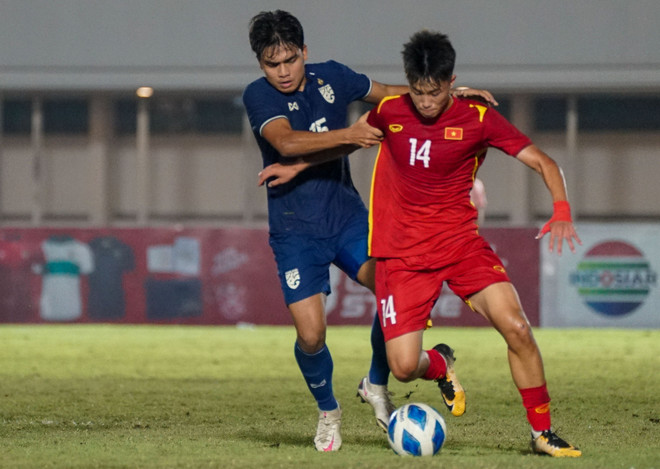 U19 Việt Nam và U19 Thái Lan đều chịu thất bại đầy bất ngờ ở bán kết U19 Đông Nam Á 2022. (Ảnh: VFF) Link trực tiếp U19 Việt Nam-U19 Thái Lan tranh hạng ba U19 Đông Nam Á ảnh 1
