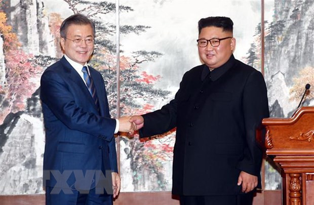 (Nguồn: AFP/TTXVN) Hàn Quốc tái khẳng định cần thúc đẩy quan hệ liên Triều ảnh 1