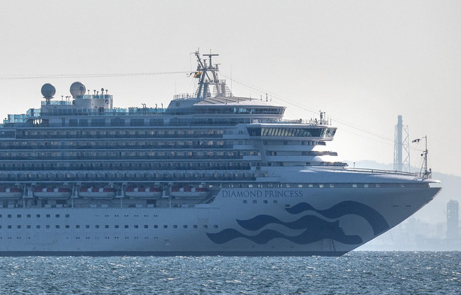 Du thuyền Diamond Princess. (Nguồn: Getty Images) Nhật Bản sẽ cho những người già rời khỏi du thuyền Diamond Princess ảnh 1