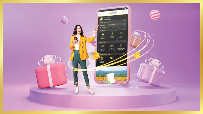 Thảnh thơi giao dịch - Thỏa thích nhận quà cùng BAC A BANK ảnh 1