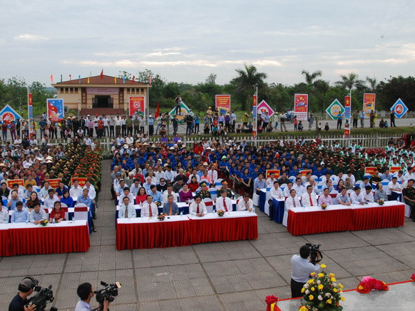 Hình ảnh lễ hội "Thống nhất non sông" tại Quảng Trị năm 2018 ảnh 1