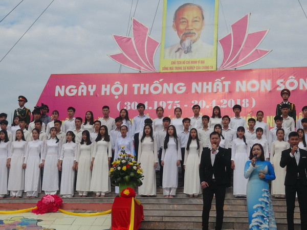 Hình ảnh lễ hội "Thống nhất non sông" tại Quảng Trị năm 2018 ảnh 3